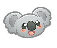 Mermory Koala Mascot
